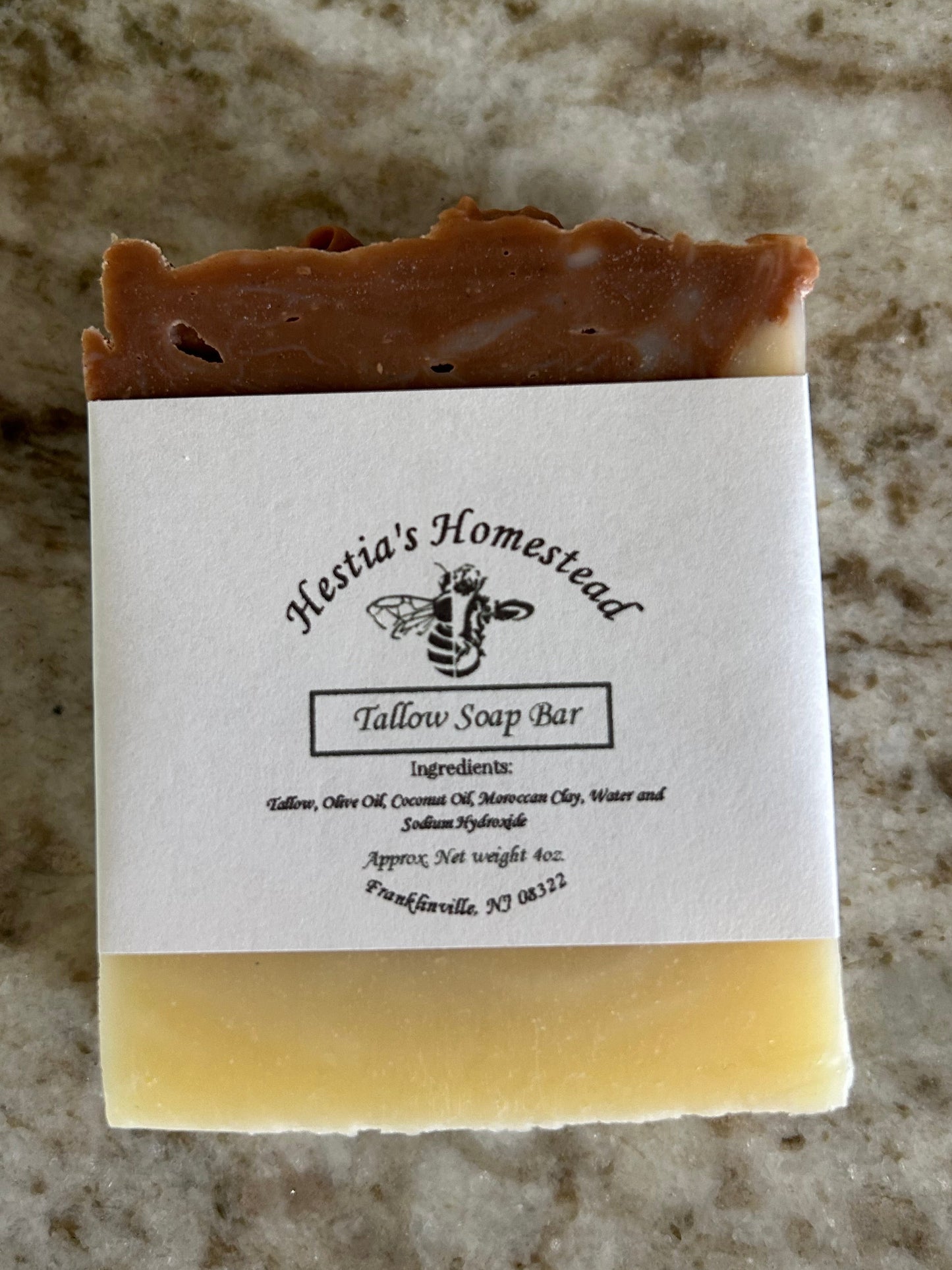 Unscented Tallow soap